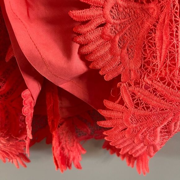 Lovers + Friends Caspian Mini Shift Dress || SZ XS || Coral Reef - Picture 8 of 12